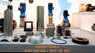 Cách Tháo Lắp Máy Bơm Trục Đứng CNP, CDL